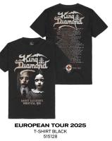 King Diamond - European Tour 2025 T-shirt