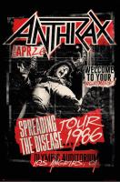 Anthrax - Spreading The Disease 1986 Poster (Lütfen Ürün Açıklamasını Okuyun!)