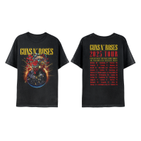Guns N' Roses Tour Admat 2025 T-Shirt Guns N' Roses Tour Admat 2025 T-Shirt