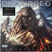 Disturbed – Immortalized (Tan w/ Black Splatter, 10th Anniversary) LP