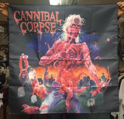 Cannibal Corpse - Eaten Back To Life Flag/Poster