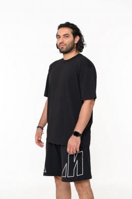 Street Style Oversize T-shirt (Siyah)