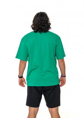 Street Style Oversize T-shirt (Yeşil)