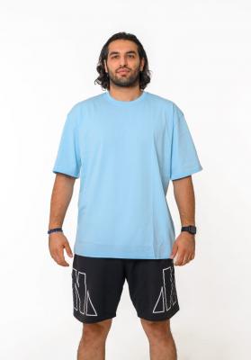 Street Style Oversize T-shirt (Mavi)