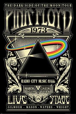 Pink Floyd - 1973 Poster (Lütfen Ürün Açıklamasını Okuyunuz!)