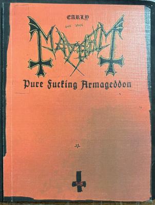 Mayhem - Pure Fucking Armageddon Kitap