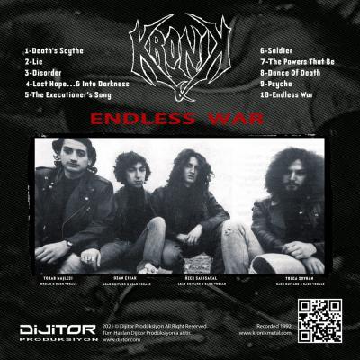 Kronik - Endless War CD
