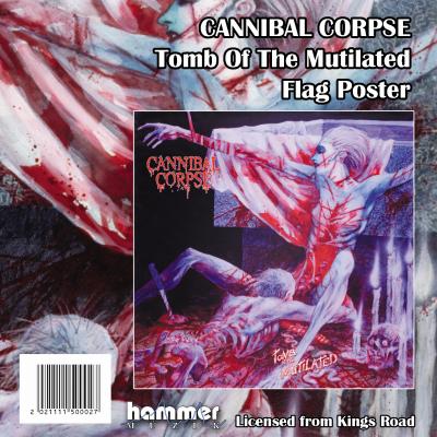 Cannibal Corpse - Tomb Of The Mutilated Flag/Poster