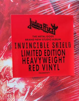 Judas Priest – Invincible Shield (Red Vinyl) LP