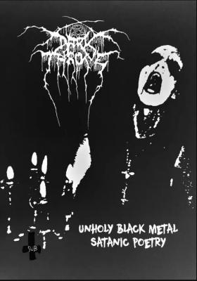 Darkthrone - Unholy Black Metal Satanic Poetry Kitap