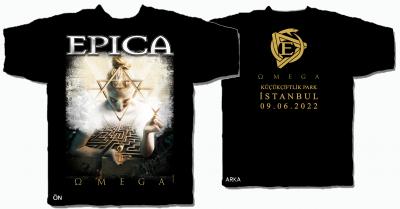 Epica - Omega 09.06.2022 Küçükçiftlik Park T-shirt