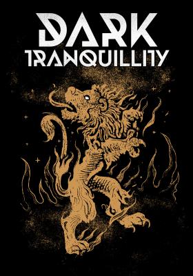 Dark Tranquillity - Swedish Lion Flag/Poster