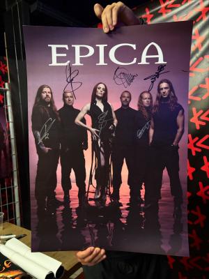Epica - Band Photo (Autographed/İmzalı!) Poster