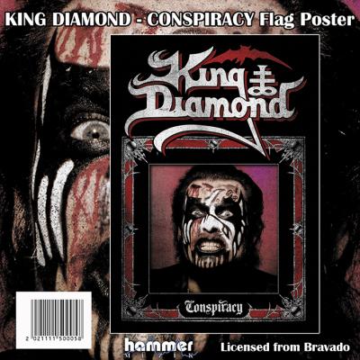 King Diamond - Conspiracy Flag/Poster