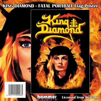 King Diamond - Fatal Portrait Flag/Poster
