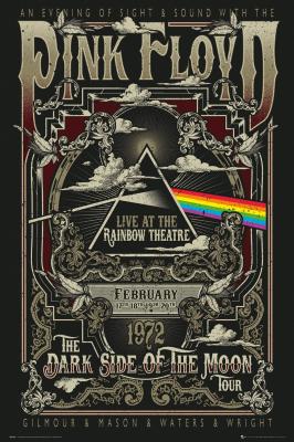 Pink Floyd - Live At The Rainbow Theatre Poster