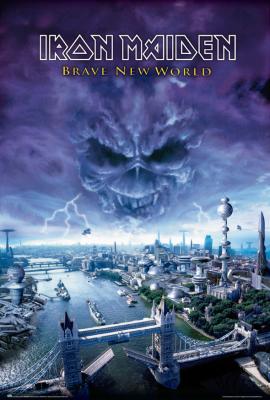 Iron Maiden - Brave New World Poster (Lütfen Ürün Açıklamasını Okuyunuz!)