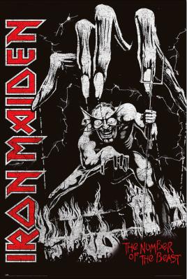 Iron Maiden - The Number Of The Beast Poster (Lütfen Ürün Açıklamasını Okuyunuz)
