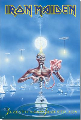 Iron Maiden - Seventh Son Of A seventh Son Poster (Lütfen Ürün Açıklamasını Okuyunuz!)