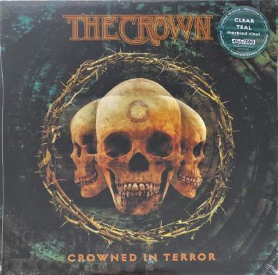 The Crown – Crowned In Terror (Teal Clear Marbled Vinyl) LP