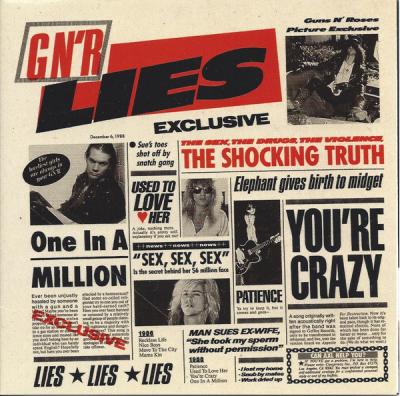 Guns N' Roses – G N' R Lies CD