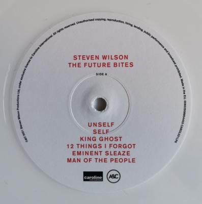 Steven Wilson – The Future Bites (White Vinyl) LP
