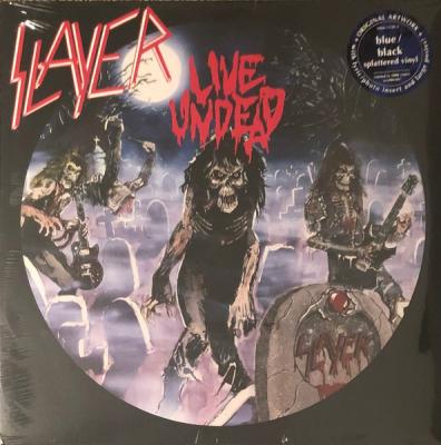 Slayer – Live Undead (Blue black splatter vinyl) LP