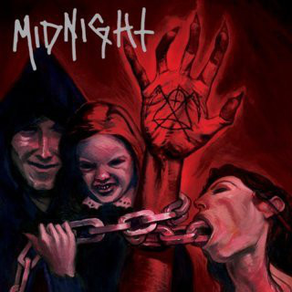 Midnight (9) – No Mercy For Mayhem (Red black marbled Vinyl) LP