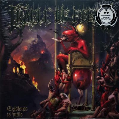 Cradle Of Filth – Existence Is Futile (Orange Transparent / Black Splatter Vinyl) LP