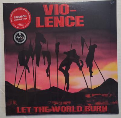 Vio-Lence – Let The World Burn (Crimson marbled Vinyl) LP