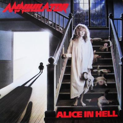 Annihilator – Alice In Hell (Transparent Red Vinyl) LP