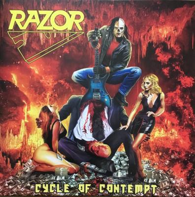 Razor – Cycle Of Contempt (Neon Yellow Vinyl) LP