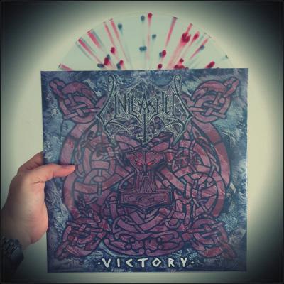 Unleashed – Victory (ultra clear with oxblood and silver splatters vin