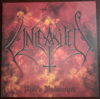 Unleashed – Hell's Unleashed (transparant yellow/red splatter vinyl) L