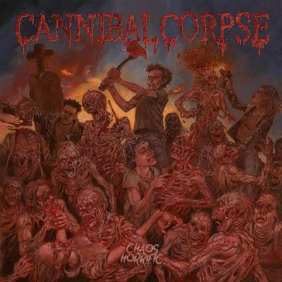 Cannibal Corpse – Chaos Horrific (Burned Flesh Marbled Vinyl) LP