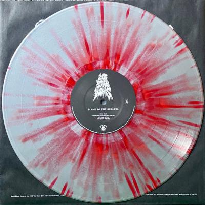 200 Stab Wounds – Slave To The Scalpel (silver bloodred splattered vin