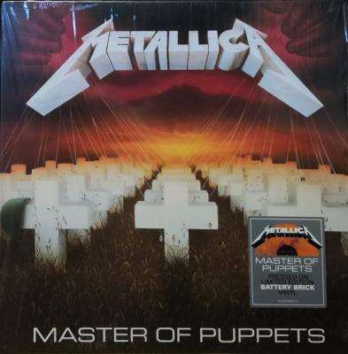 Metallica – Master Of Puppets (Battery Brick Red Vinyl) LP