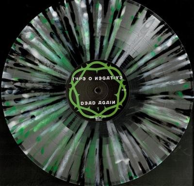 Type O Negative – Dead Again (Clear With Green/White/Black Splatter Vi
