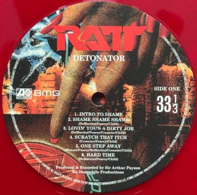 Ratt – Detonator (Red Vinyl) LP