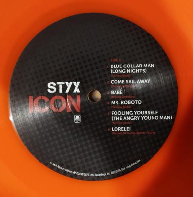Styx – Icon (Translucent Orange Vinyl) LP