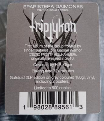 Triptykon – Eparistera Daimones (Grey Vinyl) LP