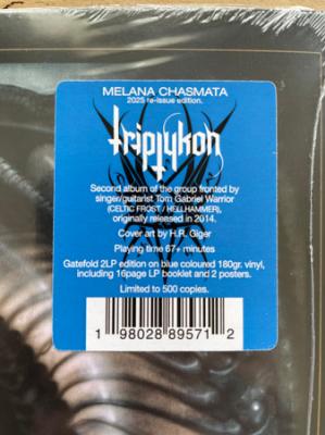 Triptykon – Melana Chasmata (Blue Vinyl) LP