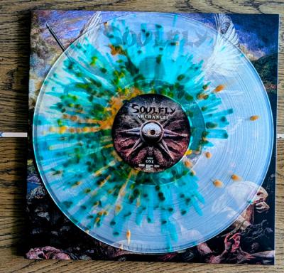 Soulfly – Archangel (atural With Green, Orange And Brown Splatter Viny