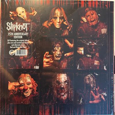 Slipknot – Slipknot (Red And Black Mix Vinyl, 25th Anniversary Edition