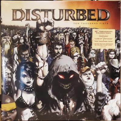Disturbed – Ten Thousand Fists (Flame Yellow Vinyl) LP
