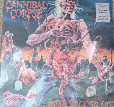 Cannibal Corpse – Eaten Back To Life (Lilac Red Splatter Vinyl)